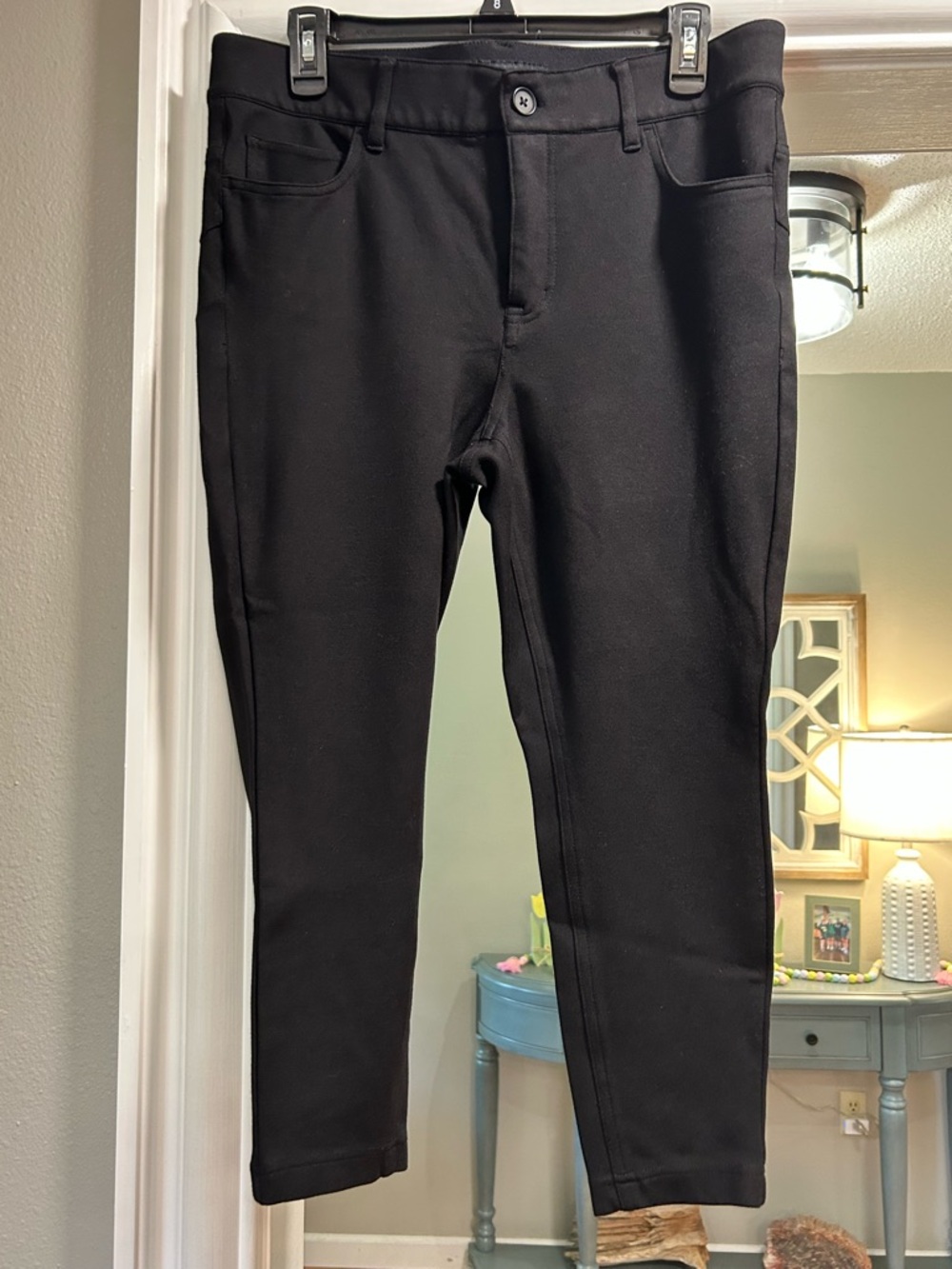 torrid Black Ponte Skinny Pants